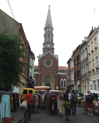 Market scene