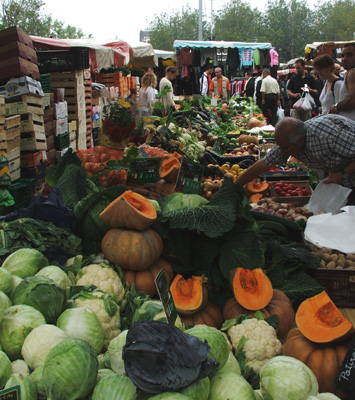 Market scene