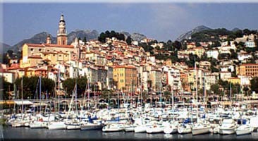 Old port of Menton