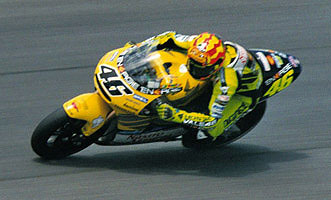 Valentino            Rossi at Catalunya