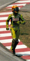 Valentino            Rossi at Catalunya