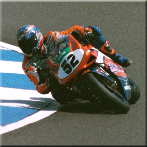 James Toseland on GSE Ducati.
